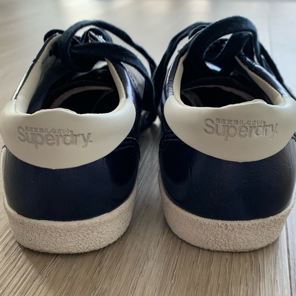 Superdry Super Sleek Logo Metallic Stars - Picture 7 of 9